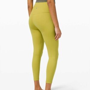 Lululemon yellow leggings